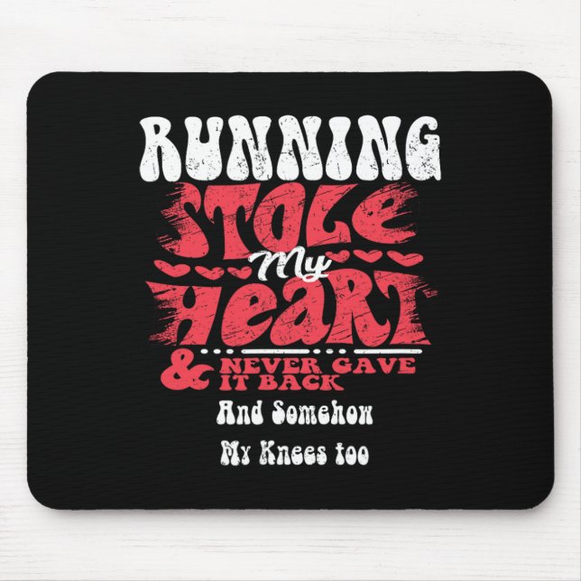 Mousepad Corrida Roubou Meu Coração ~ Dia dos Namorados Eng (Frente)