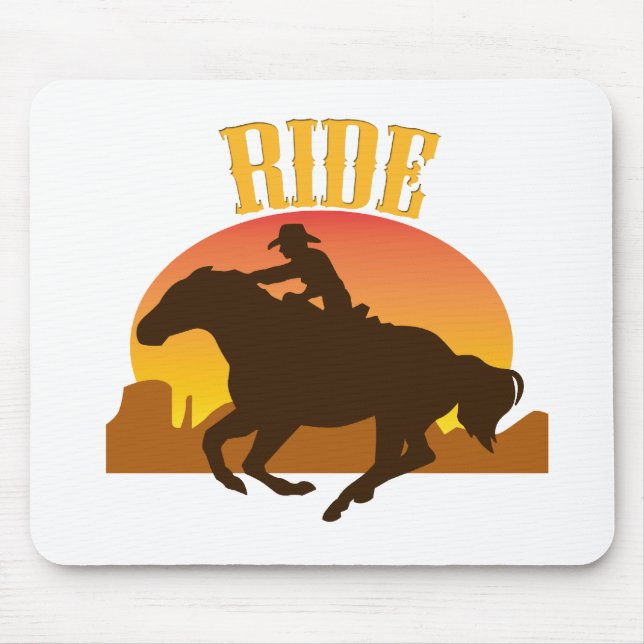 Mousepad Corrida Sunset (Frente)