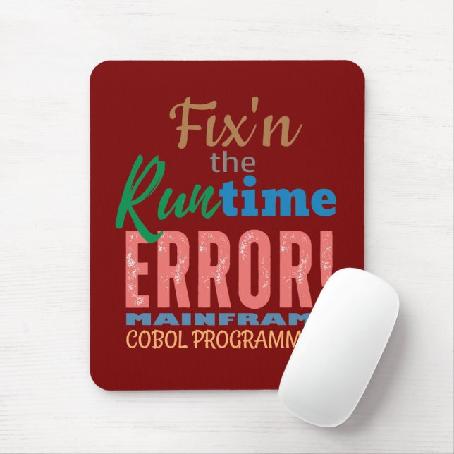 Mousepad Corrigindo Erro de Execução do Mainframe Cobol (Com mouse)