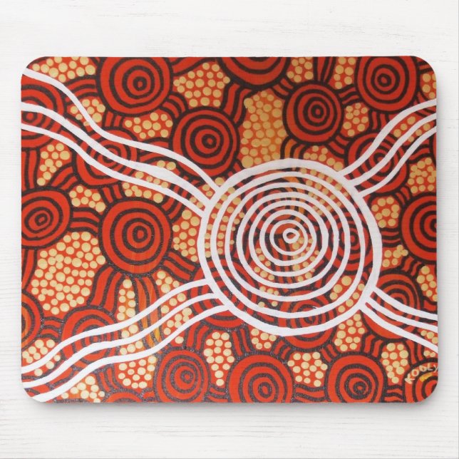 Mousepad Corroboree II Arte Original (Frente)