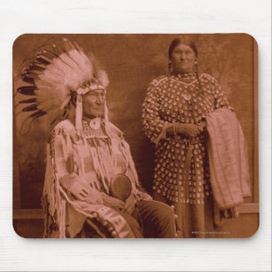 Mousepad Corta as orelhas do urso e a esposa - corvo