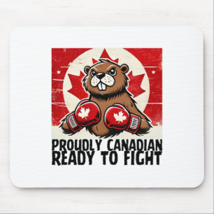 Mousepad Corta o Canadá Contra Tarifas Canadianas Beaver B