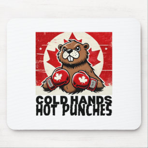 Mousepad Corta o Canadá Contra Tarifas Canadianas Beaver B