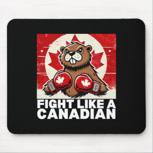 Mousepad Corta o Canadá Contra Tarifas Canadianas Beaver B