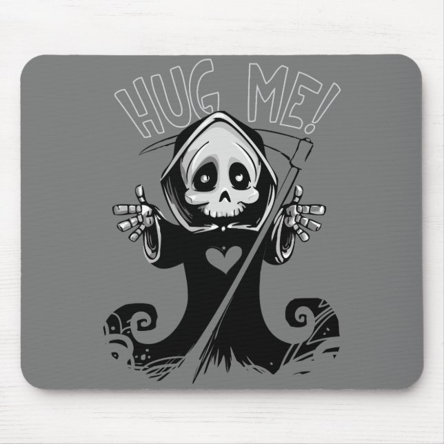 Mousepad Cortador Bonito - Design da Morte (Frente)