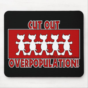 Mousepad Corte A Sobrepopulação! Canina