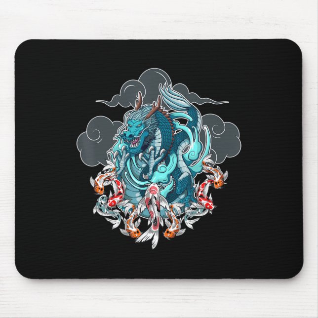Mousepad Corte de Lover Anime Japonês do Dragão (Frente)