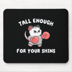 Mousepad Corte engraçado alto o suficiente para canelas mem