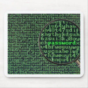 Mousepad Corte para a senha