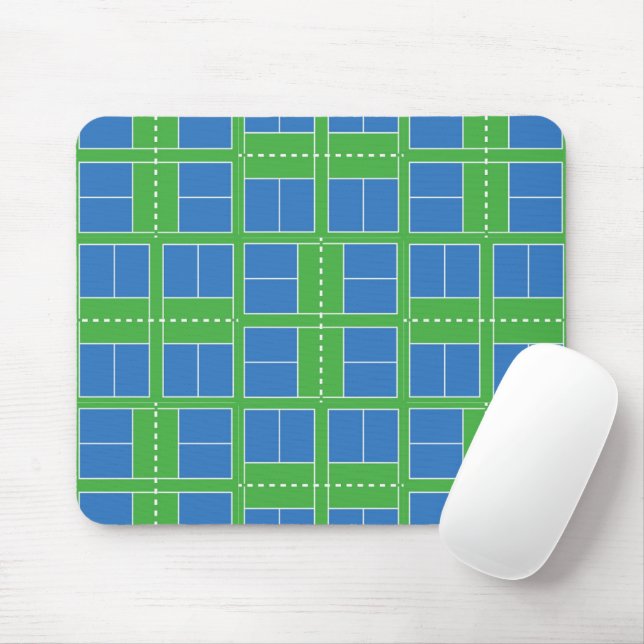 Mousepad Cortes de Seletor Azul e Verde (Com mouse)