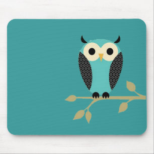 Mousepad Coruja azul no membro