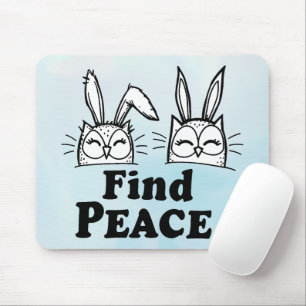 Mousepad Coruja Bonita Par