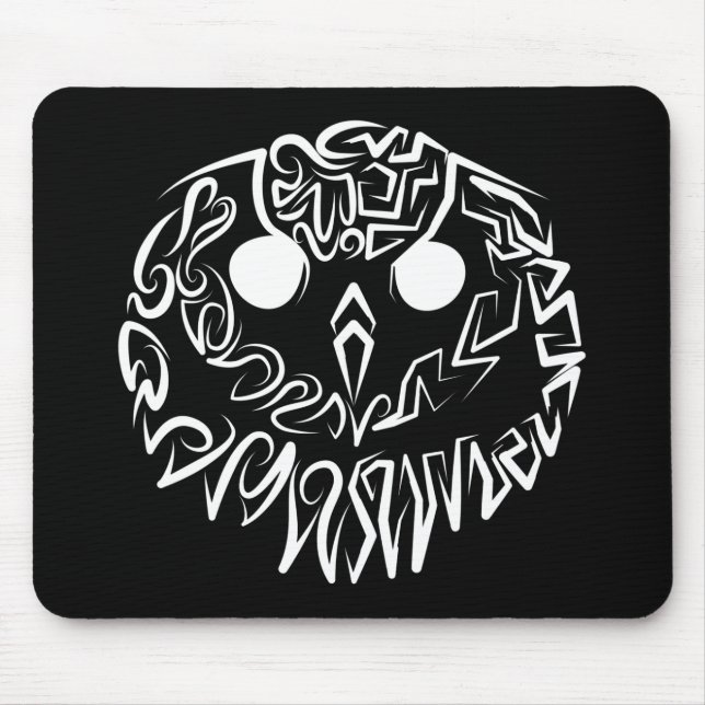 Mousepad Coruja Branca e Negra (Frente)