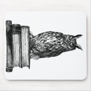 Mousepad Coruja da biblioteca