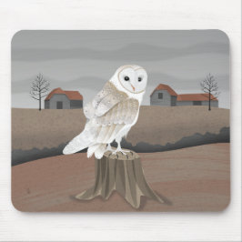 Mousepad Coruja-das-torres