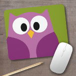 Mousepad Coruja de Cartoon Bonita com Cores Brilhantes Olho<br><div class="desc">As cores brilhantes e modernas fazem com que este bocal se destaque!</div>