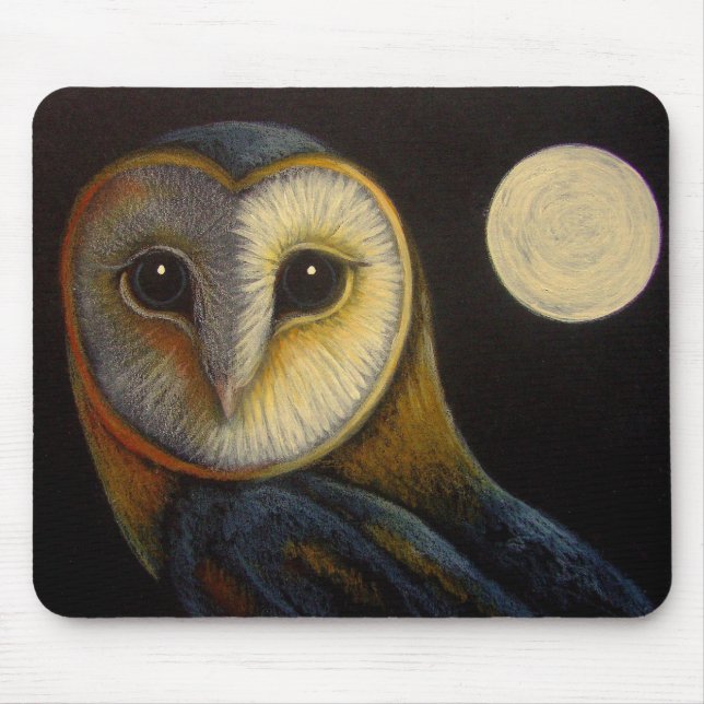 Mousepad CORUJA de CELEIRO com TAPETE DO RATO de FULLMOON (Frente)