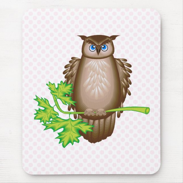 Mousepad Coruja de Oleg (Frente)