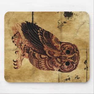 Mousepad Coruja do vintage