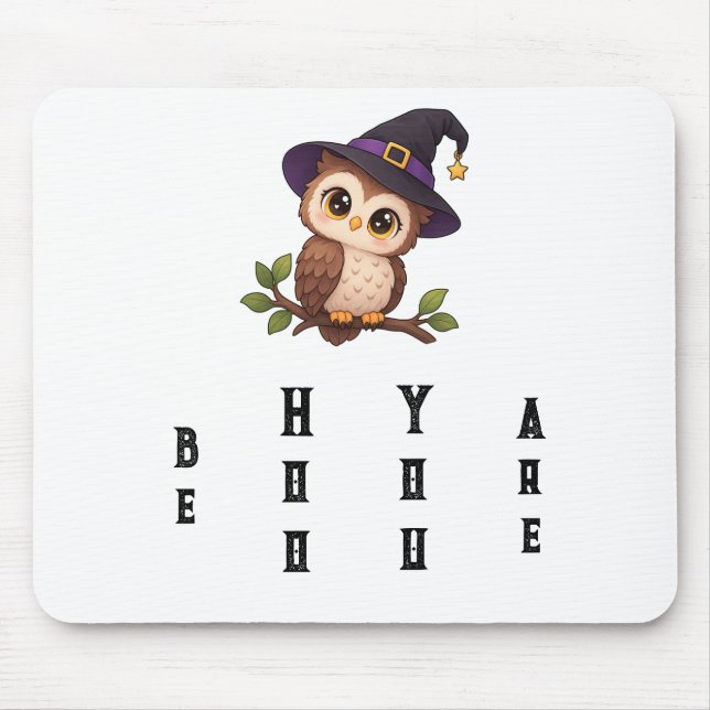 Mousepad Coruja fofa (Frente)