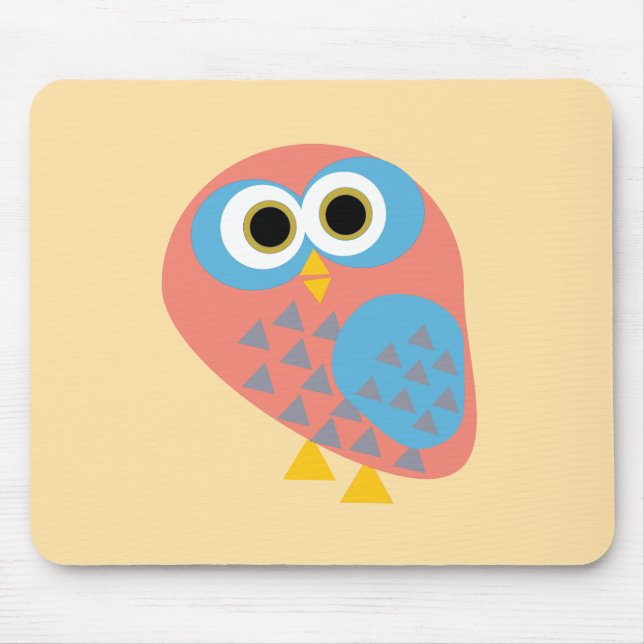 Mousepad Coruja hootie (Frente)