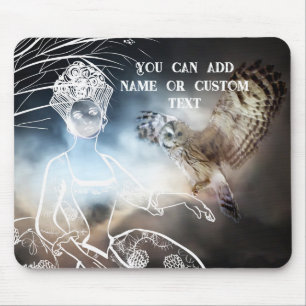 Mousepad Coruja Noturna