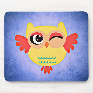 Mousepad Coruja Winking