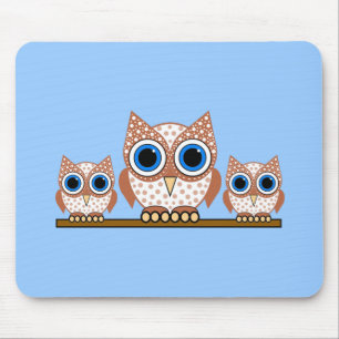 Mousepad corujas