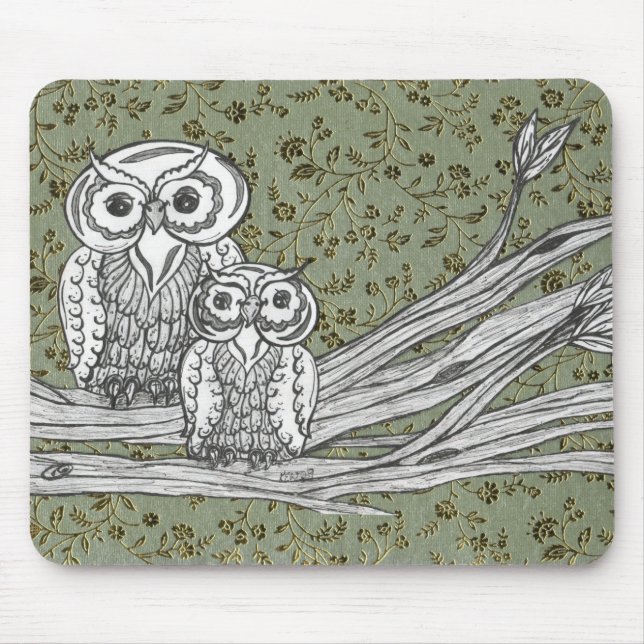 Mousepad Corujas 10 (Frente)