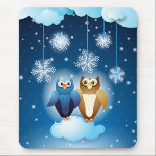 Mousepad Corujas apaixonadas, musepad