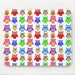 Mousepad corujas bonitos