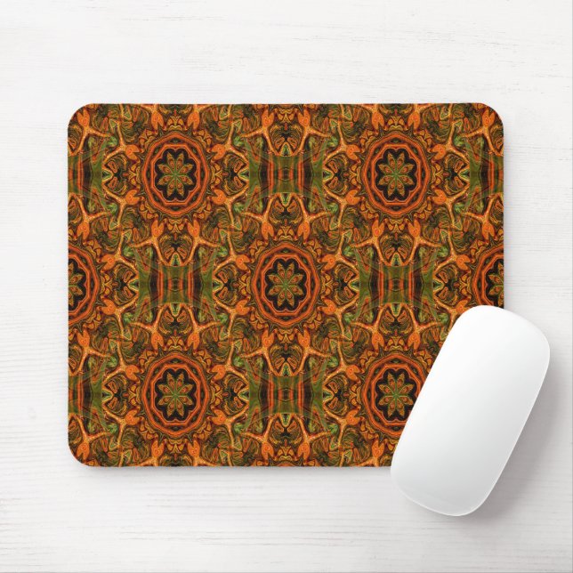 Mousepad Corujas e Flores..... (Com mouse)