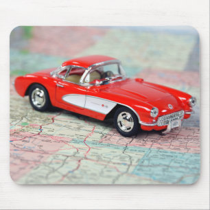Mousepad Corvette 1957 no roteiro