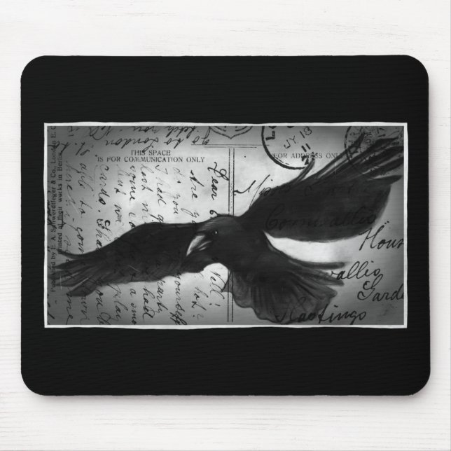 Mousepad Corvo de luxe (Frente)