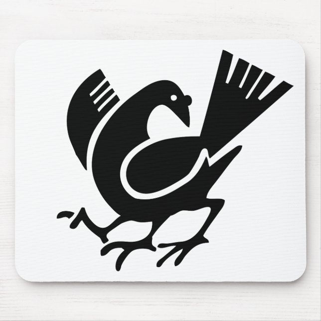 Mousepad Corvo de Três Pernas (Frente)
