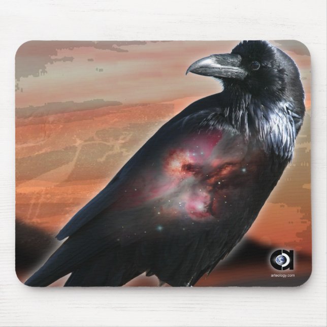 Mousepad Corvo-do-arizona (Frente)