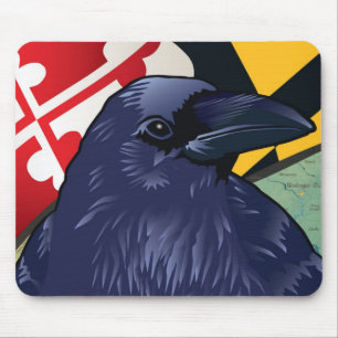 Mousepad Corvo do cidadão, Maryland nunca mais