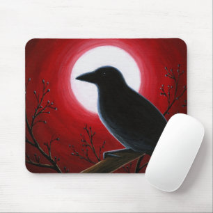 Mousepad Corvo do corvo do pássaro 62