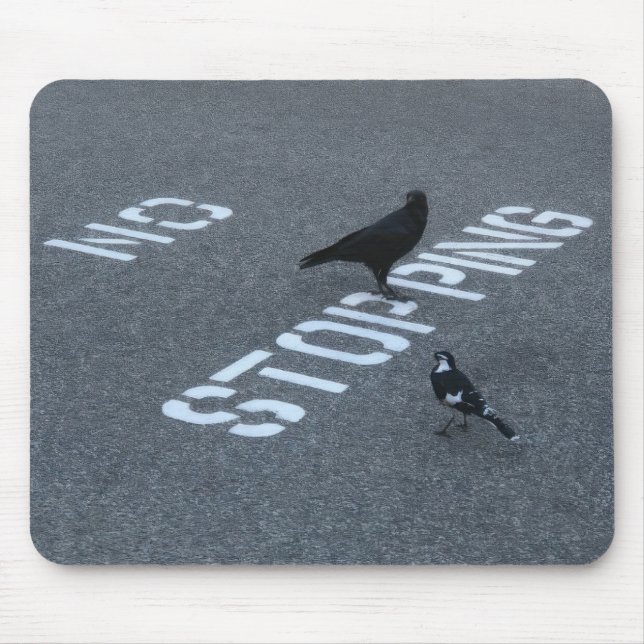 Mousepad Corvo e Maçã (Frente)