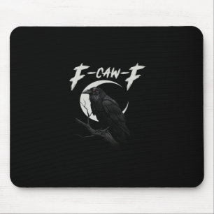 Mousepad Corvo Engraçado Essencial Criativo Casual