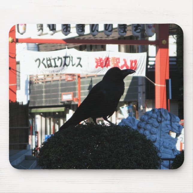 Mousepad Corvo Japonês (Frente)