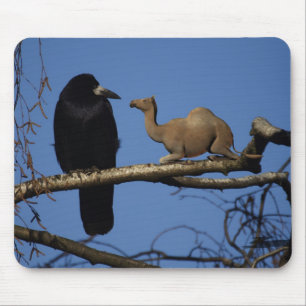 Mousepad Corvo Surpreso
