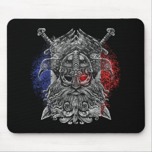 Mousepad corvos de Odin espadas Mitologia Viking França ban