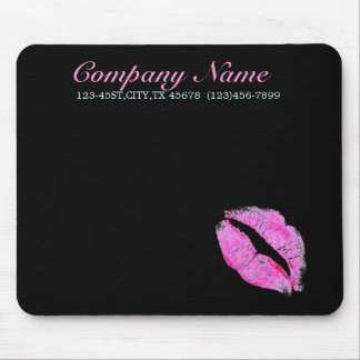 Mousepad cosmetologist cor-de-rosa moderno do maquilhador