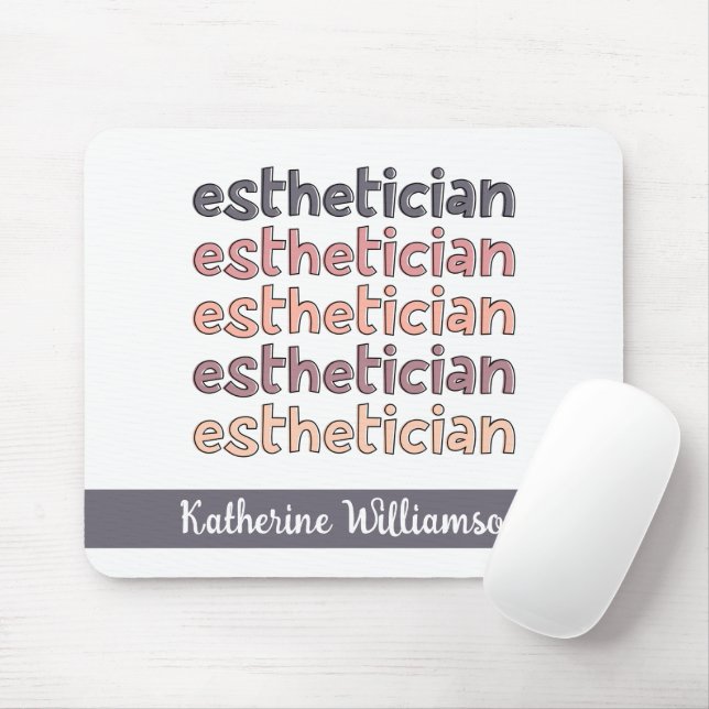 Mousepad Cosmetólogo esteticista personalizado Beauticista (Com mouse)