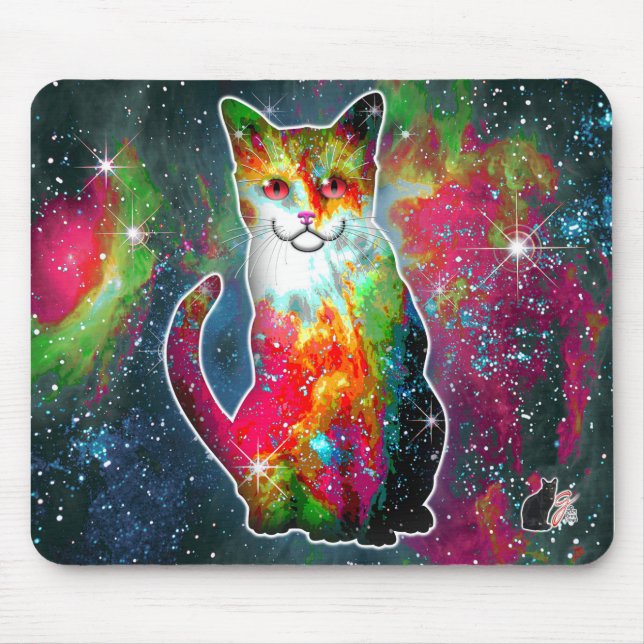 Mousepad Cosmic Cat Omega (Frente)