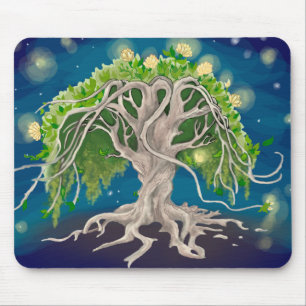 Mousepad cósmico da árvore