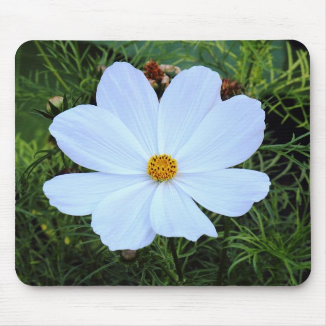 Mousepad Cosmos brancos (Frente)