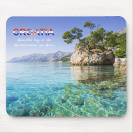 Mousepad Costa marítima perto de Brela | Dalmácia | Croácia
