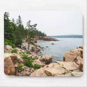 Mousepad Costa robusta do Maine no Parque Nacional de Acadi